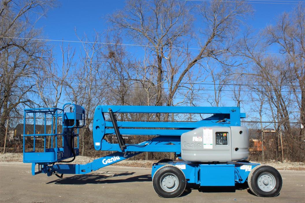 2007 GENIE Z45/25 DC ELECTRIC ARTICULATING BOOM LIFTAERIAL LIFT 500LB CAPACITY