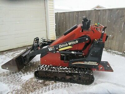 2012 Ditch Witch SK650.. New Tracks, 1,400 Hrs., Good Condition, w/Bucket