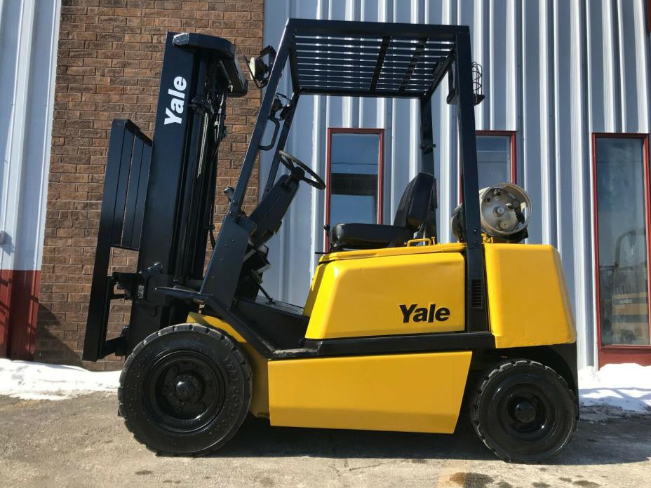 2005 YALE GLP050RGEUAE086 5000LB CAPCITY FORKLIFT LIFTTRUCK HiLo