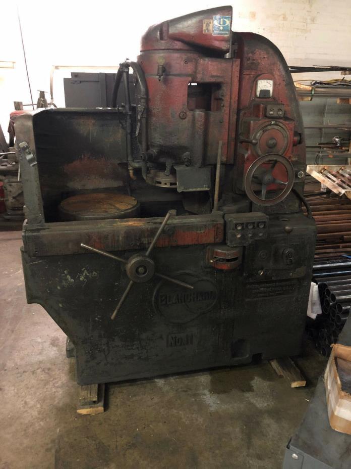 #11 Blanchard Grinder (Rotary Surface Grinder / Plate grinding)