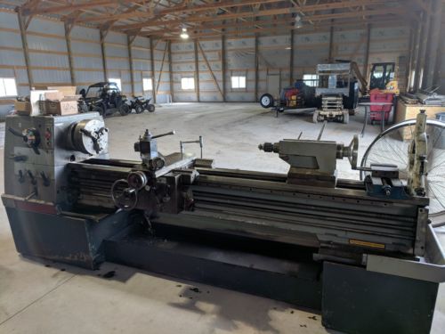 Clausing Colchester Lathe 17 X 80 Steady Rest 3 Jaw Chuck