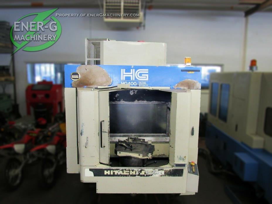 Hitachi Seiki HG400 4-Axis Mill Horizontal CNC Machining Center 60 ATC ID# M-045