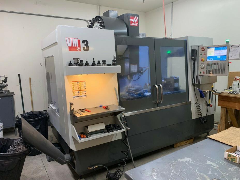 2015 Haas VM-3 - 4th Ready, Rigid Tap, Chip Aug, WIPS, LOW HOURS