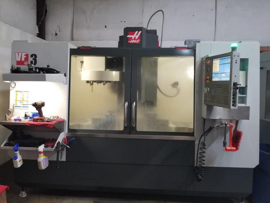 2013 Haas VF-3 - 4 Ax Drive - Probing System - Low Hours - Video Available