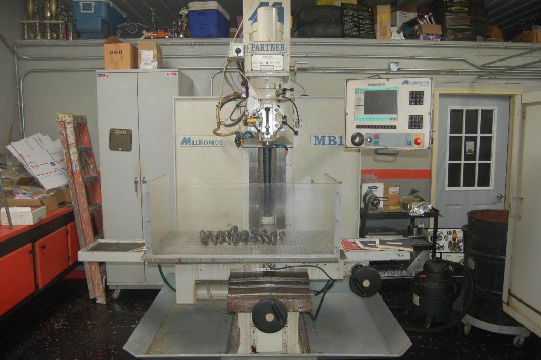 Milltronics MB-18 CNC Vertical Milling Machine
