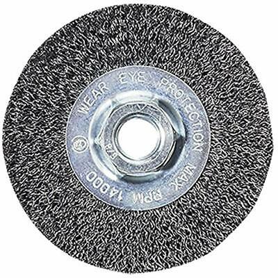 Mercer Industries 187010 Crimped Wire Wheel 4 X 1/2 X 5/8 11 For Angle G Gift