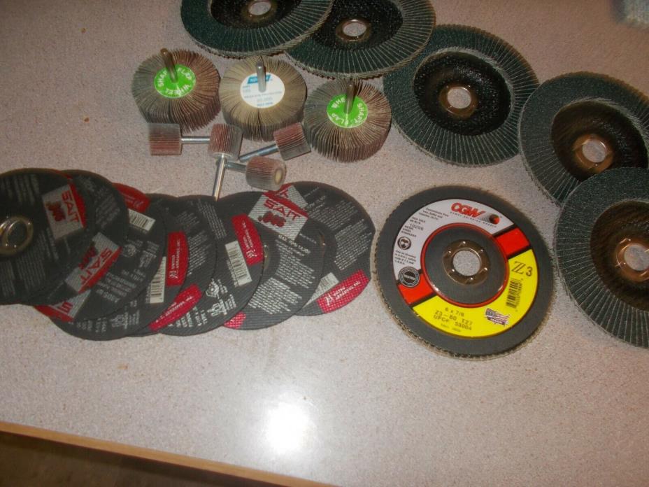 23-MISC. BRANDS Grinding Wheel LOT