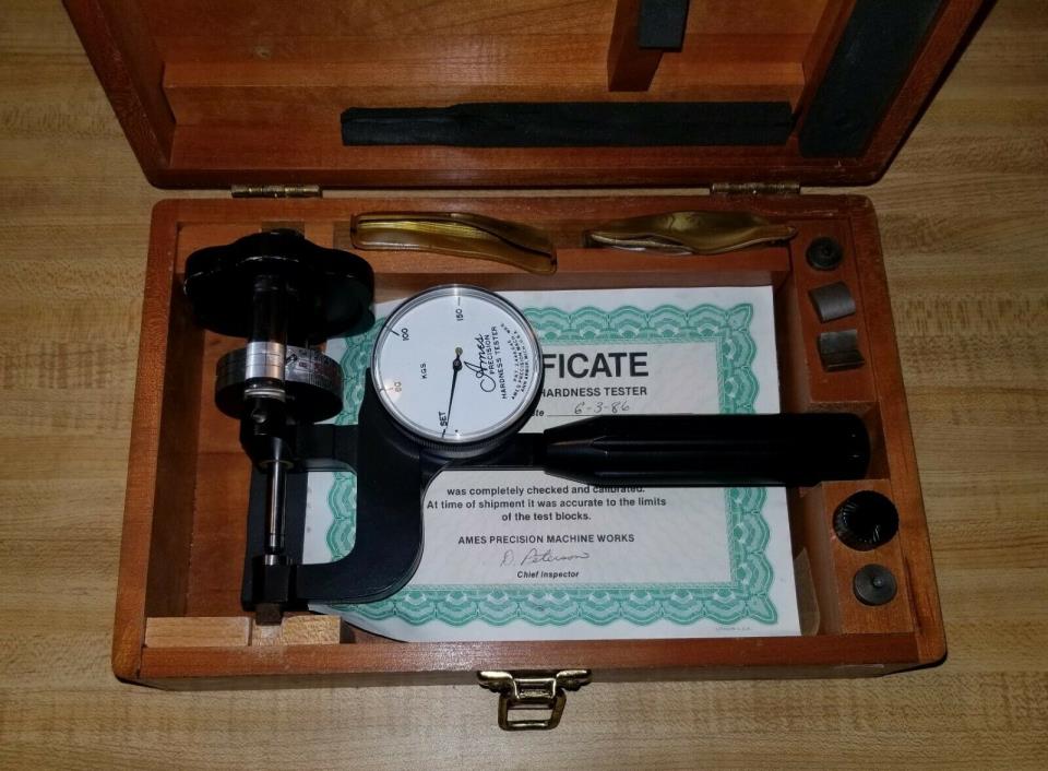AMES PRECISION HARDNESS TESTER MODEL 1