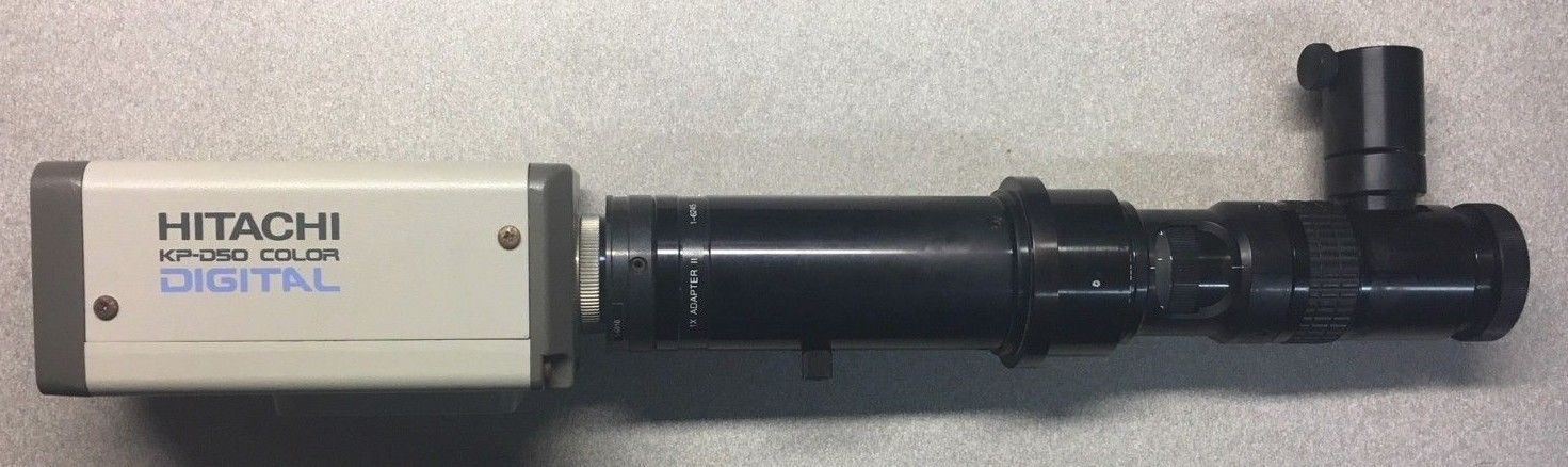 Inspection System with Hitachi KP-D50U Color Digital Camera