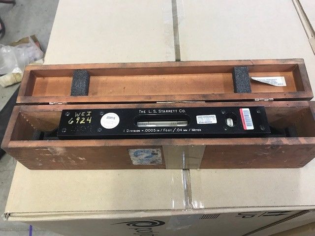 Starrett No. 199 Master Precision Level 15