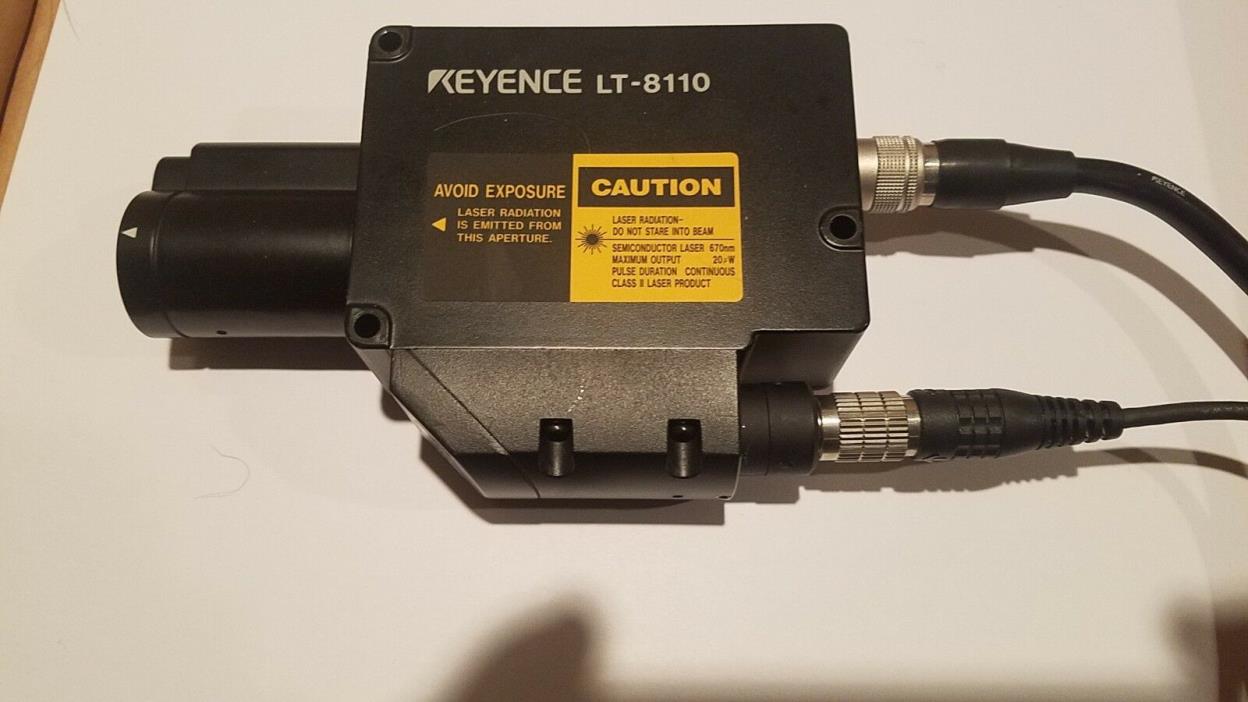 Keyence LT-8110, LT-8105, LT-V201 Laser Confocal Displacement System (CS3.2)