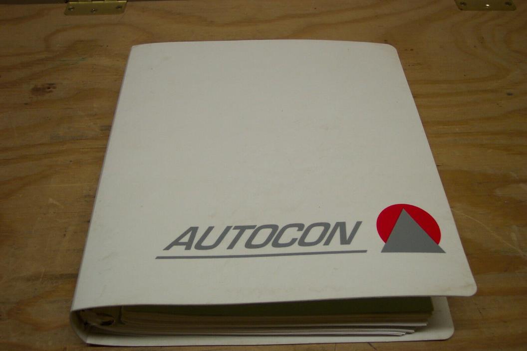 Autocon Dynapath Delta PLC 50MU CNC Programming Manuals  40M 50M 60M