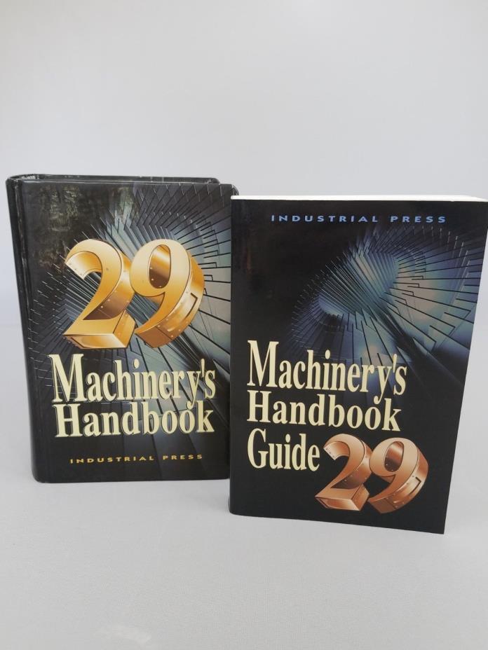 Machinery's Handbook 29th Edition with Guide Book Set - Industrial Press