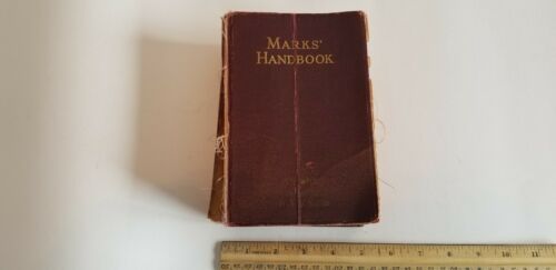 Marks Engineering Handbook 4th Edition McGraw-Hill Vintage Book 1941