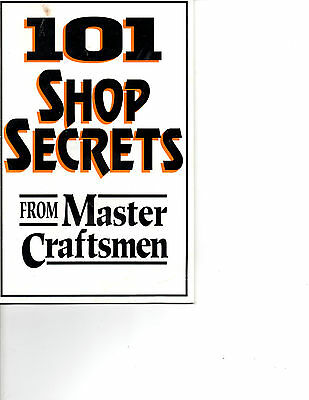 1997- 101 SHOP SECRETS FROM MASTER CRAFTSMEN-BOOKLET