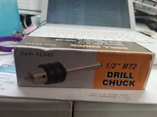 1/2 In. Mini-Lathe Drill Chuck For all drilling applications Capacity: 5/64 in.