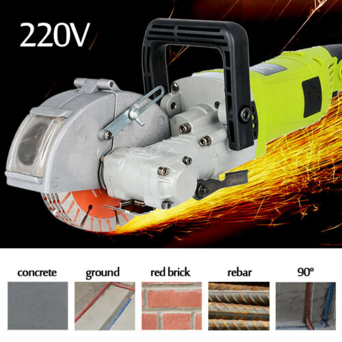 4KW Electric Wall Chaser Groove Cutting Machine Wall Slotting Machine 33MM 220V