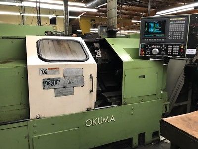 USED Okuma LB-15 Big Bore Lathe 10