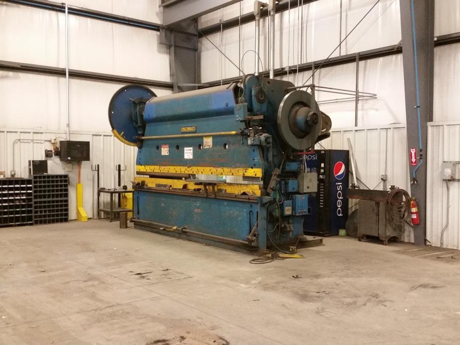 Cincinnati Mechanical Brake Press 9 Series 150 Ton x 14'