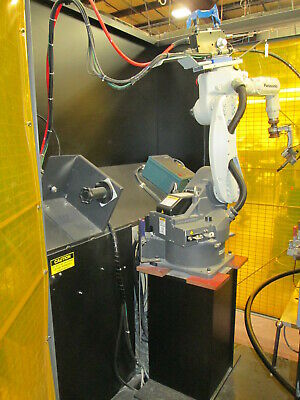 Panasonic TA-1000 Weld Robot W/Jet Line Engineering NEC-601 Arc Length Control