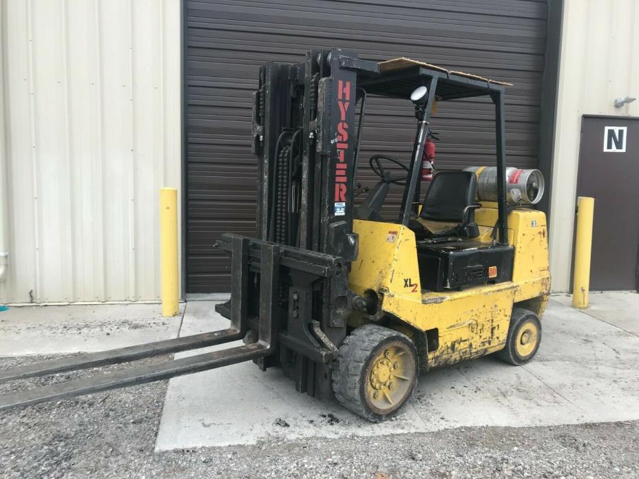8000 LBS HYSTER PROPANE FORKLIFT: YODER #65048