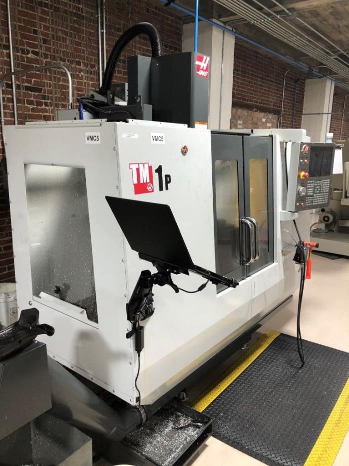 Haas TM-1P, 6000 rpm, 10 ATC, probes, Auger and rotary