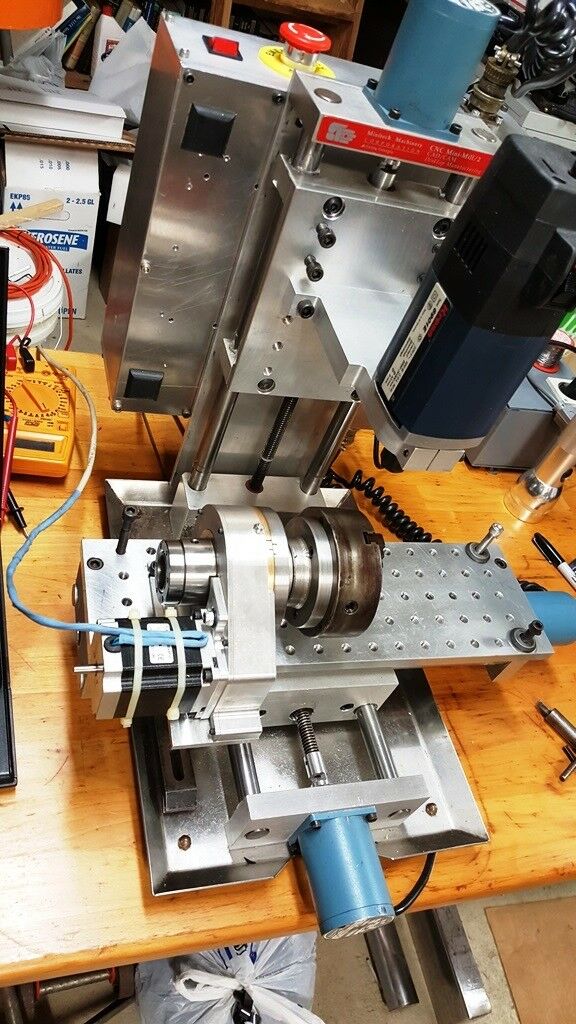 Minitech Mini-Mill/2 Precision tabletop CNC with 8K~24K RPM spindle MACH3/4