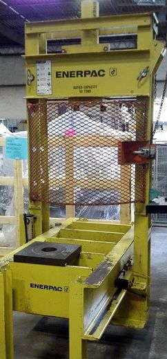 One Preowned Enerpac Roll Frame Press