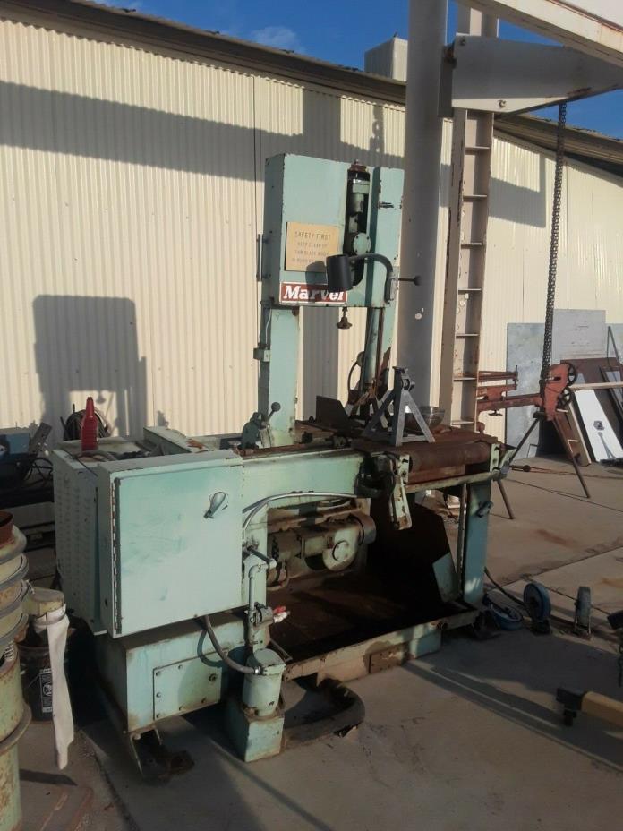 Marvel 81A11 PC. vertical automatic band saw bandsaw mitering