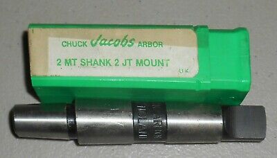 Jacobs Chuck Arbor 2 MT Shank 2 JT Mount Made in England