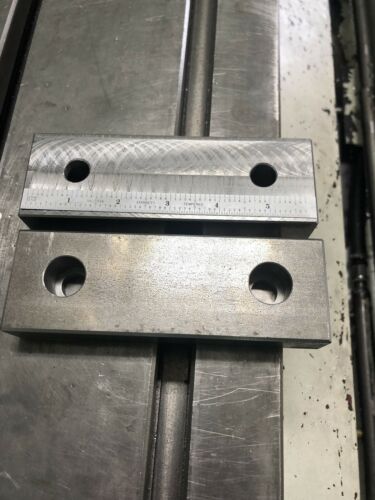 6” Soft Steel Vice Jaw 2x1x6 Pair