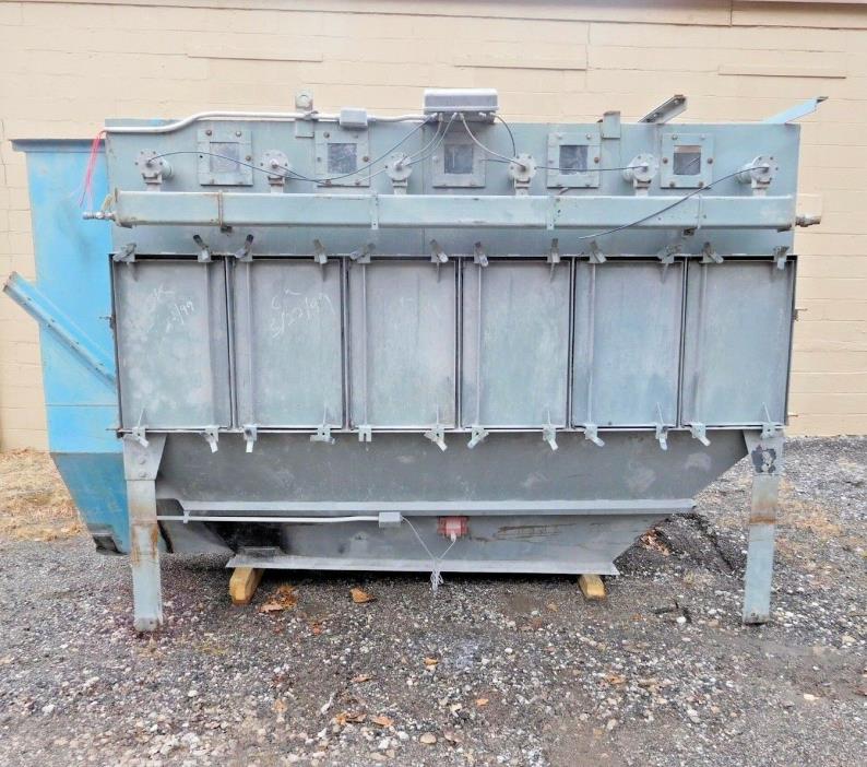 MO-2598, WHEELABRATOR 46 MPF DUST COLLECTOR. 9600 CFM. 24 FILTER ELEMENT.