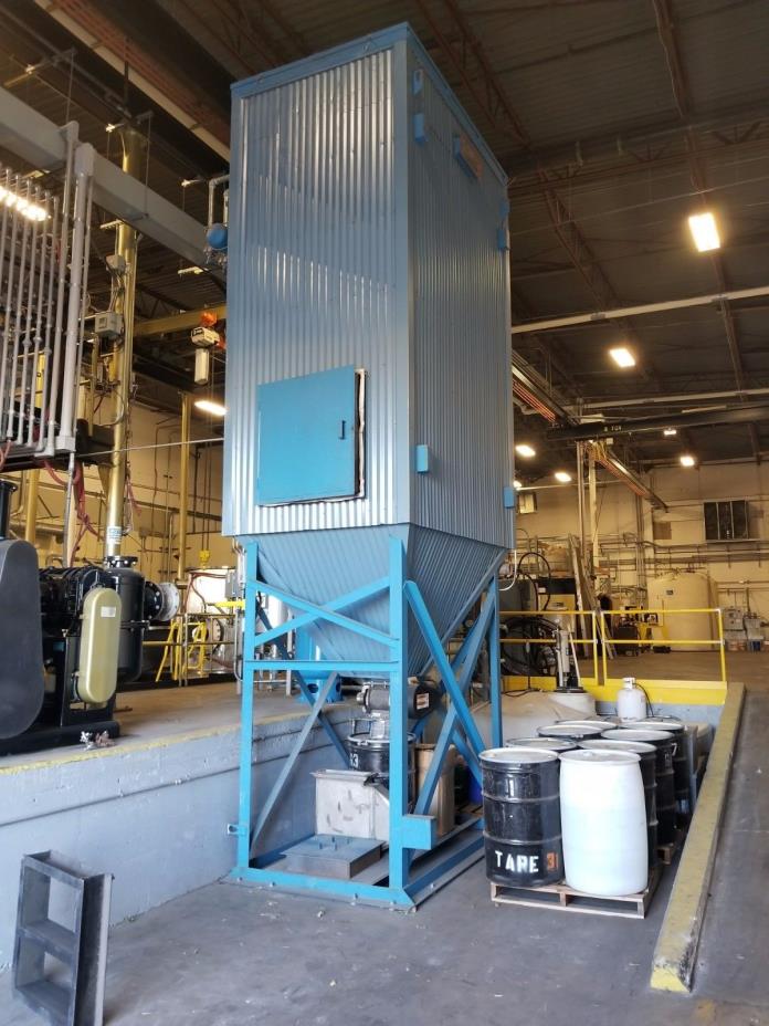 TRI-MER UTR45 HOT GAS FILTRATION SYSTEM W/ NITROGEN REVERSE PULSE JET PURGE SYST