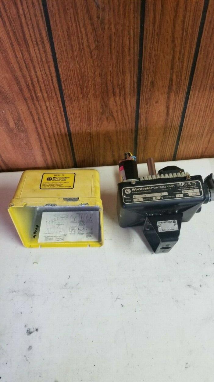 Wocester Controls Corp. Electric Actuator Series 75 Model 1075R
