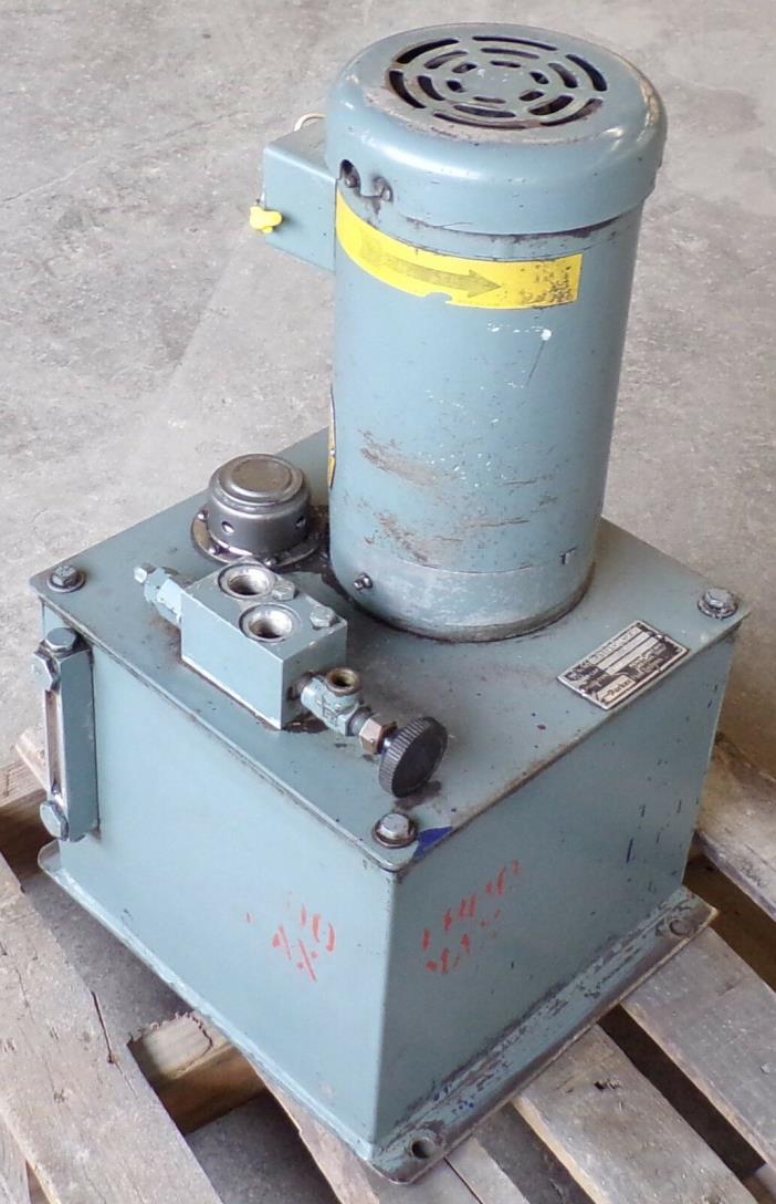 PARKER FLUID SYSTEMS HYDRAULIC POWER UNIT, TANK CAPACITY 10 GALLON, 3HP