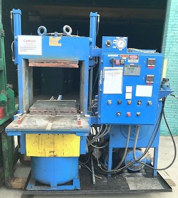 EEMCO 340 TON HYDRAULIC MOLDING PLATEN POST PRESS