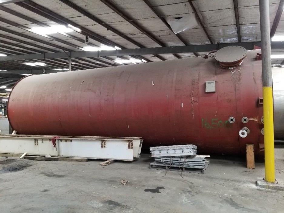 20000 Gallon Carbon Steel/Resin Lined Mix Tank w/Agitator