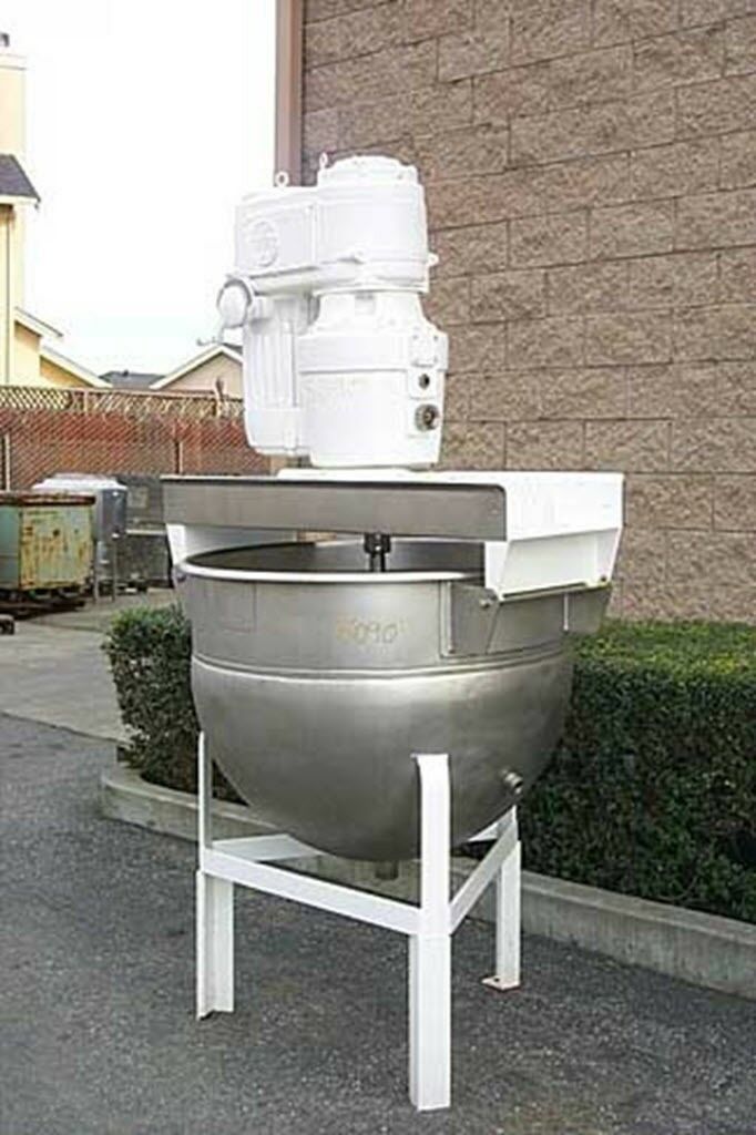 Hamilton kettle, model A 100 gallon, 2