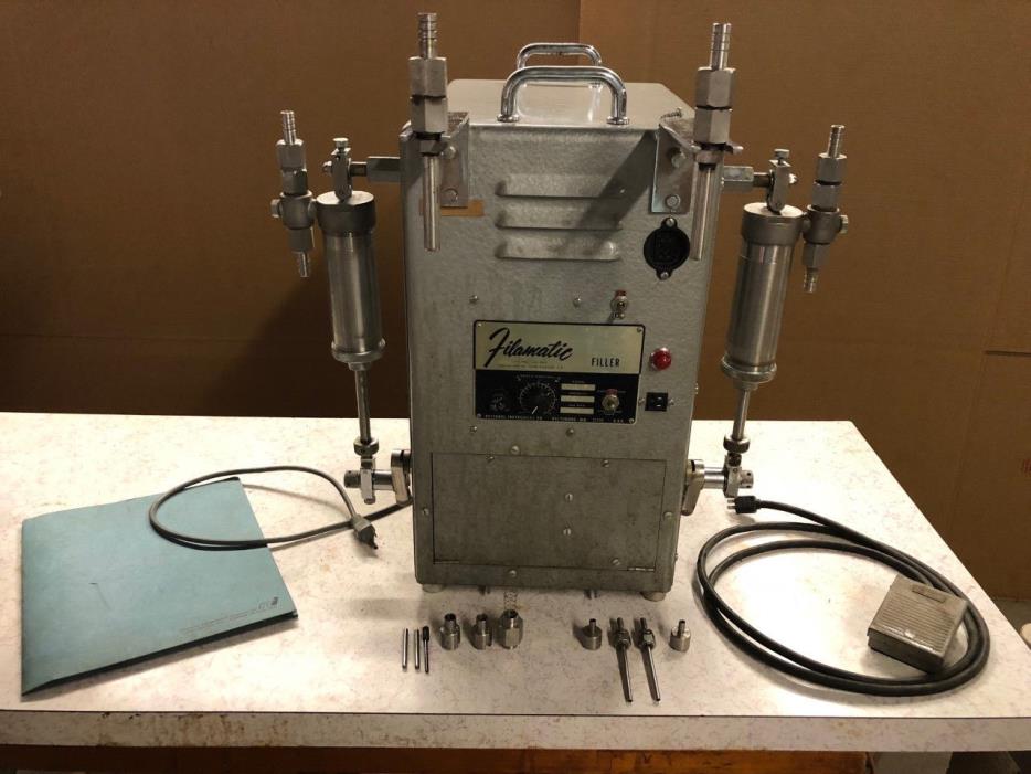 Filamatic DAB-5 Stainless Steel Twin Piston 130CC Automatic Filler
