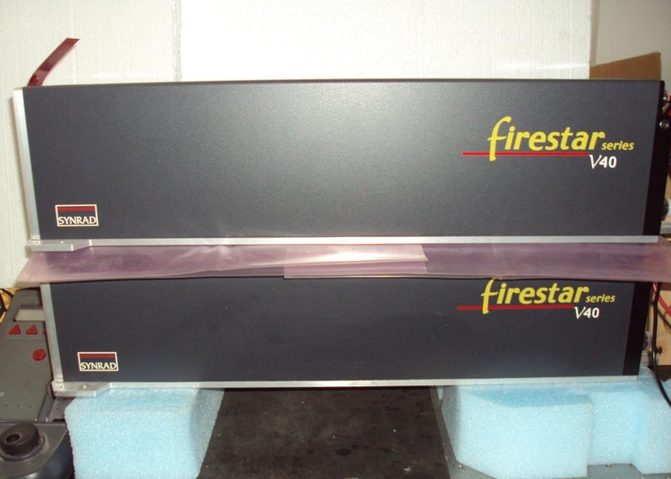 tested FLAWLESS SYNRAD FIRESTAR V40 LASER CO2 lab marking marker