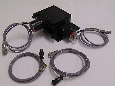 PARKER NRC NEWPORT ? DUAL 2 TWO AXIS XY LINEAR POSITIONER STEPPER ENCODER VEXTA