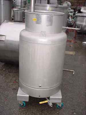 40 gallon STAINLESS STEEL TANK DISHED TOP AND BOTTOM