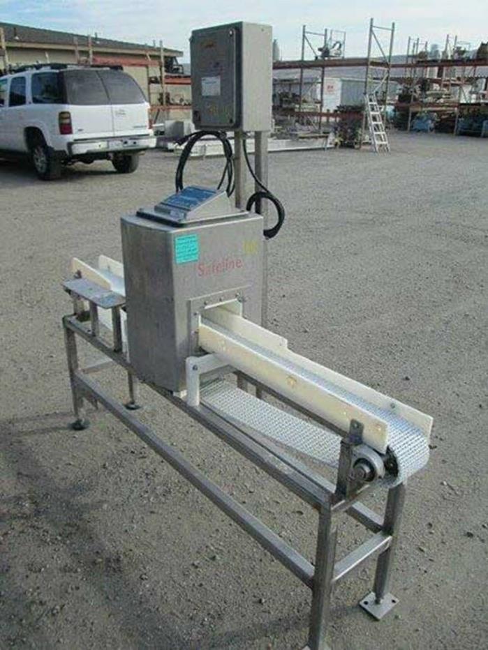 Safeline metal detector; Model 6 x 5 stainless steel / E.M