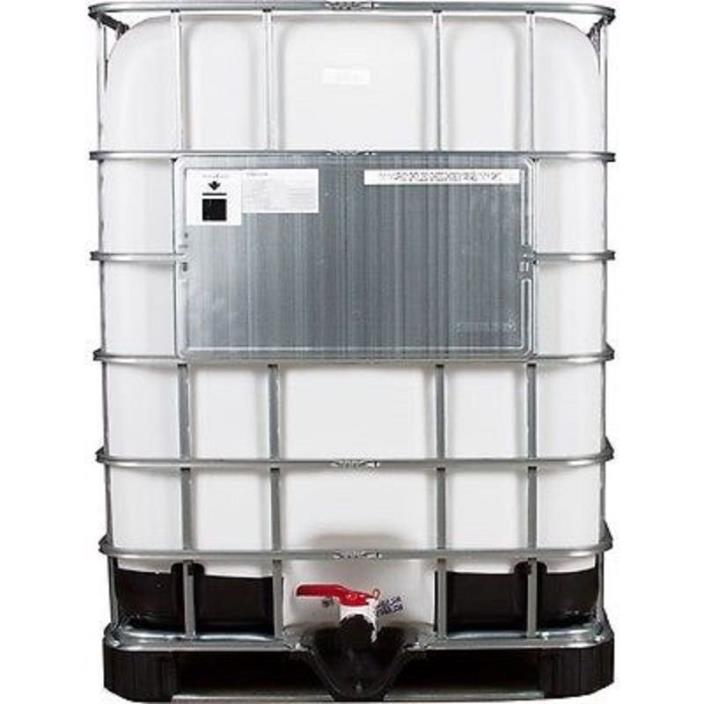 $80 330 gallon portable plastic tote septic storage tank wvo caged clad