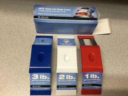 United States Postal Service USPS Stack and Weigh Scales  1 to 6 Lbs