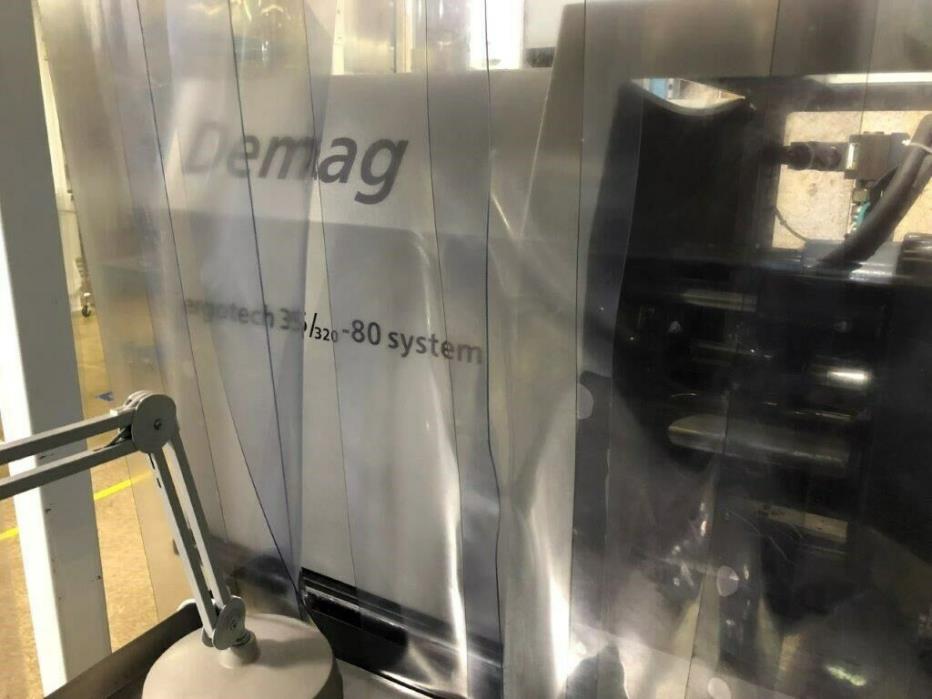 Demag  350/320-80 Used Injection Molding Machine, Yr. 2001, ZAG #8352
