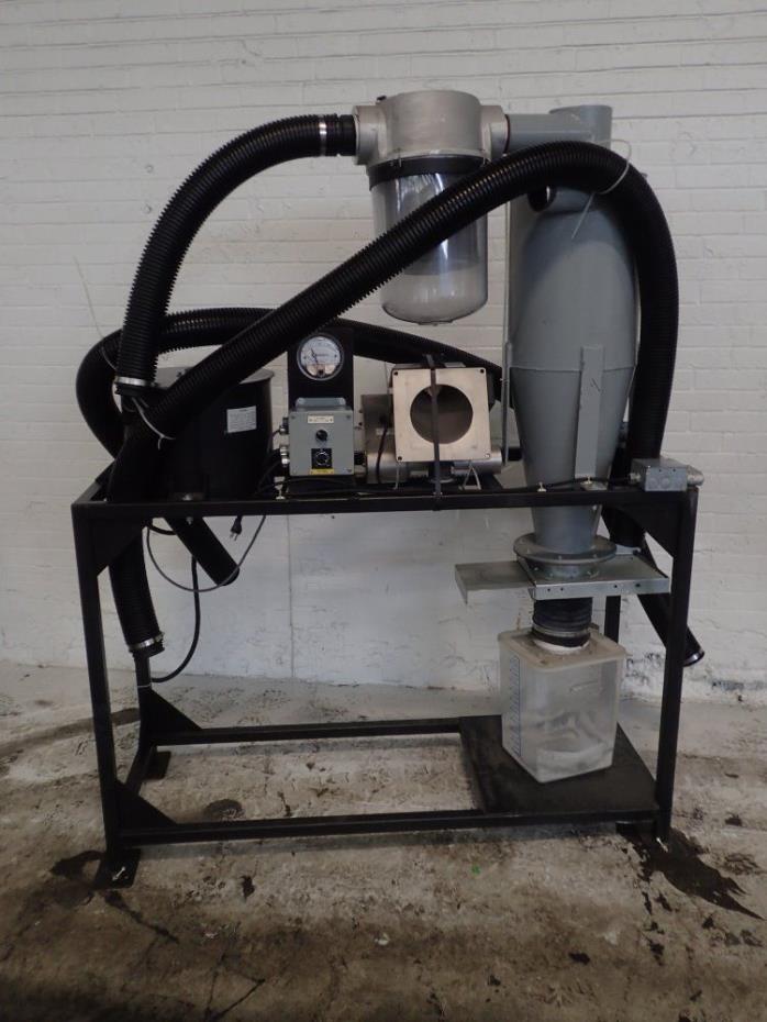 Used Pelletron P5 Mini DeDuster Dust Collection System