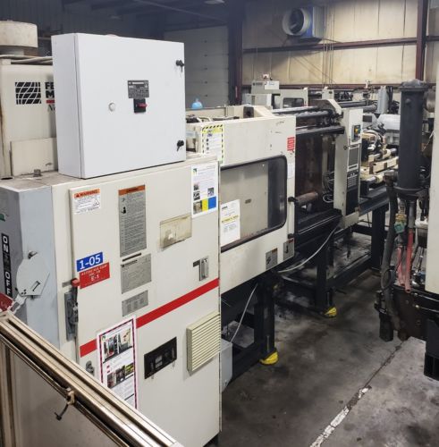 Cincinnati Milacron MH 250 Ton 11oz 486 Camac Injection Molding Machine