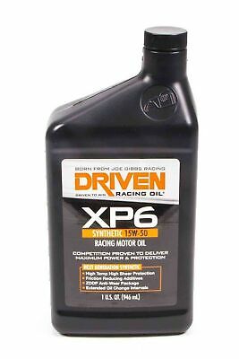 DRIVEN RACING OIL 01006 XP6 15w50 Synthetic Oil 1 Qt Bottle - Free ship