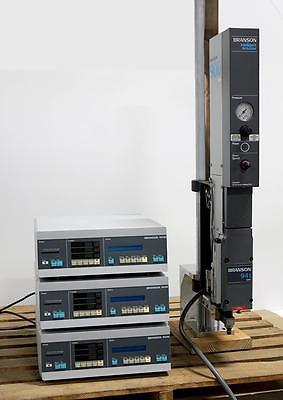 Branson 941AES Ultrasonic Welder w/ (3) 943M Power Supplies